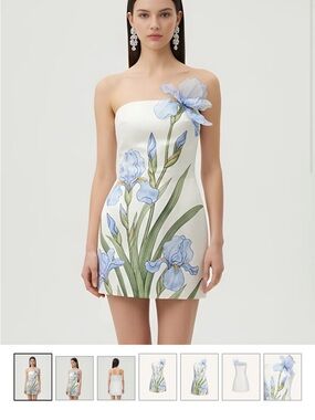 JW PEI Floral Printed Mini Dress